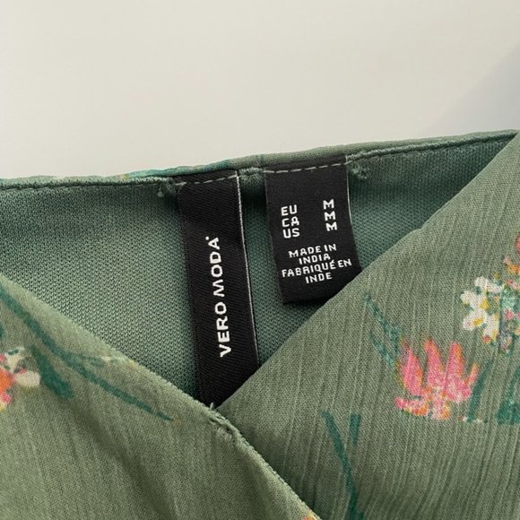 Green Floral Fairy Dress - Picture 5 of 6